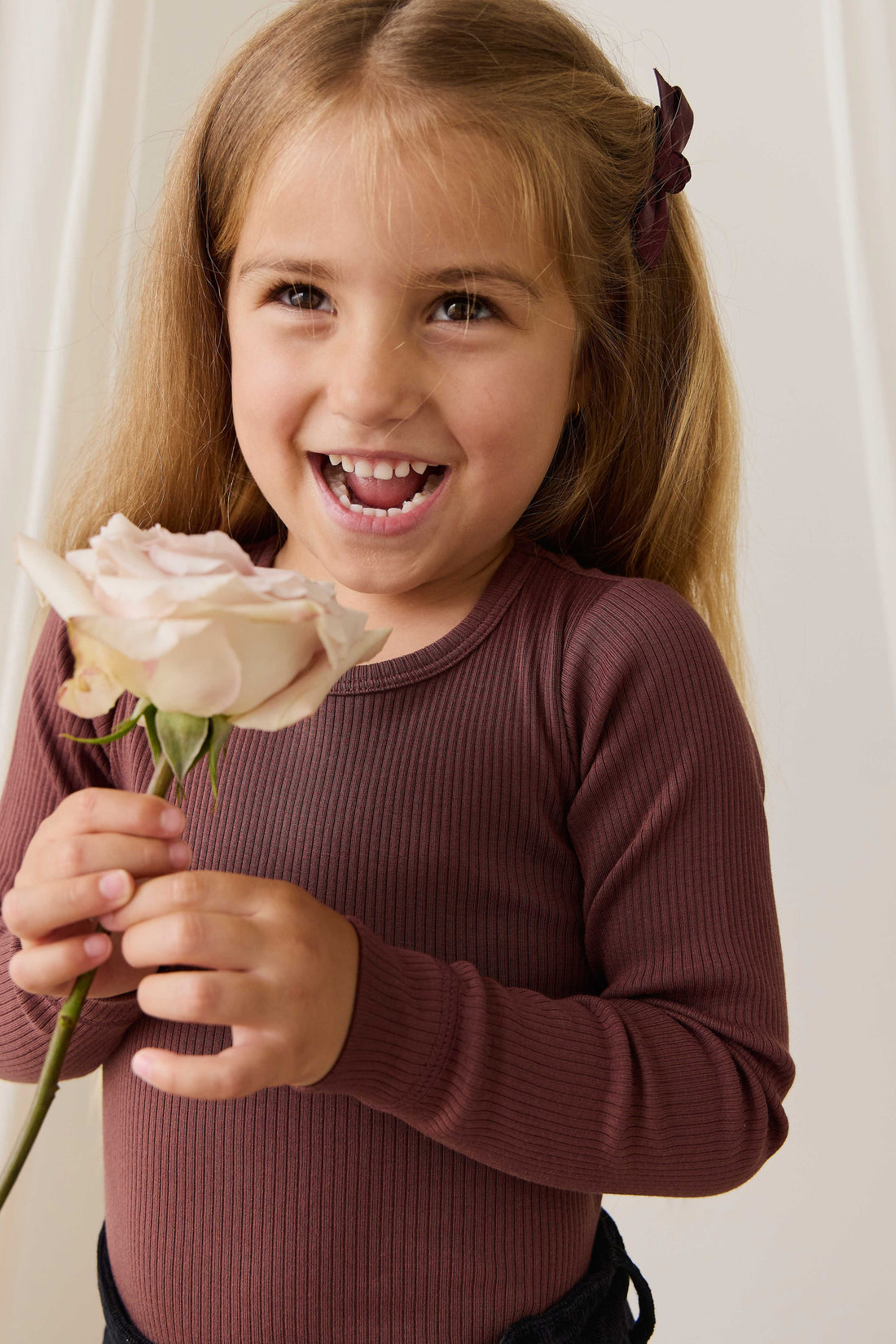 Ira Clip - Burnt Cinnamon Childrens Hair Accessories from Jamie Kay Australia