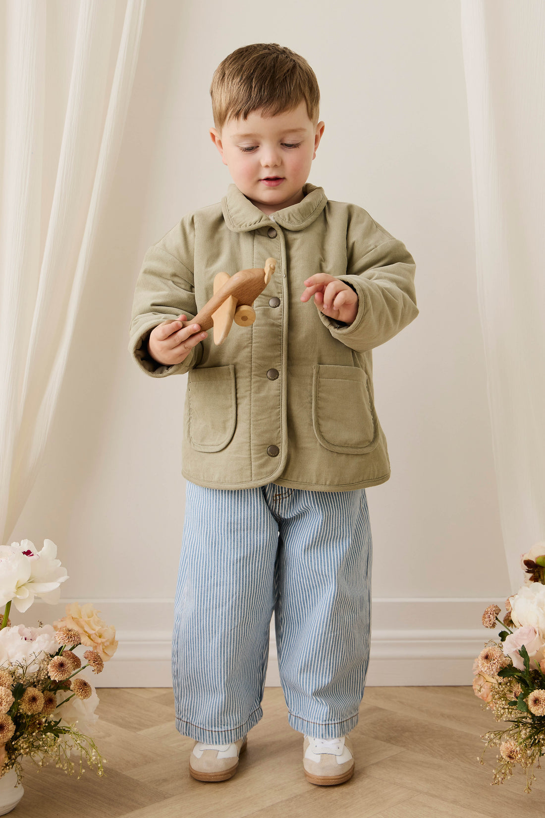 Roscoe Jacket - Lichen Childrens Jacket from Jamie Kay Australia