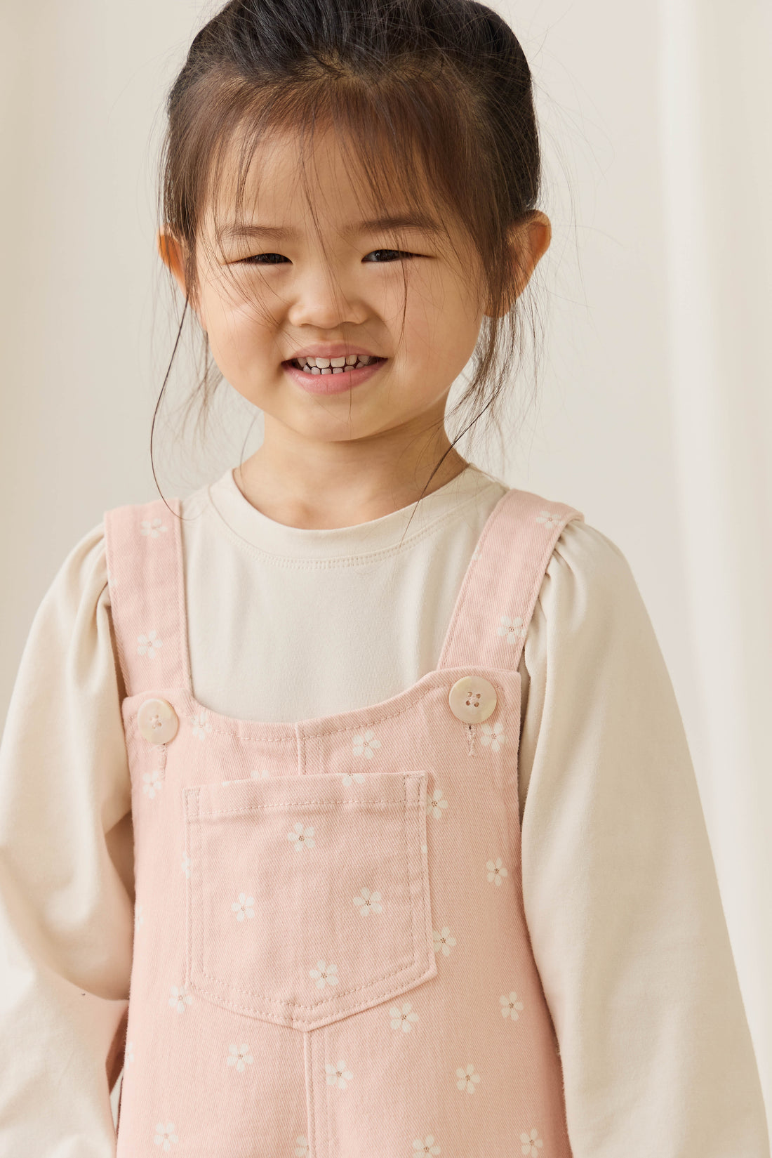 Dorian Overall - Josie Floral Trinket Childrens Overall from Jamie Kay Australia