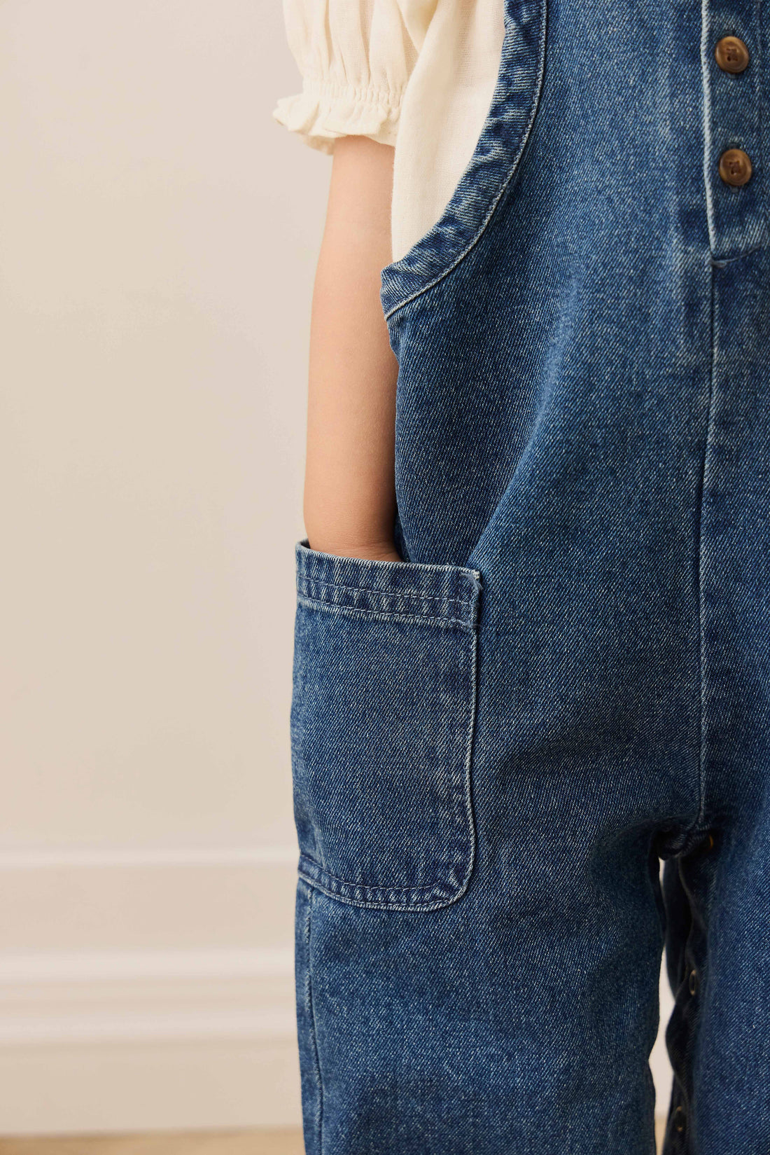Ace Overall - Classic Denim Childrens Overall from Jamie Kay Australia