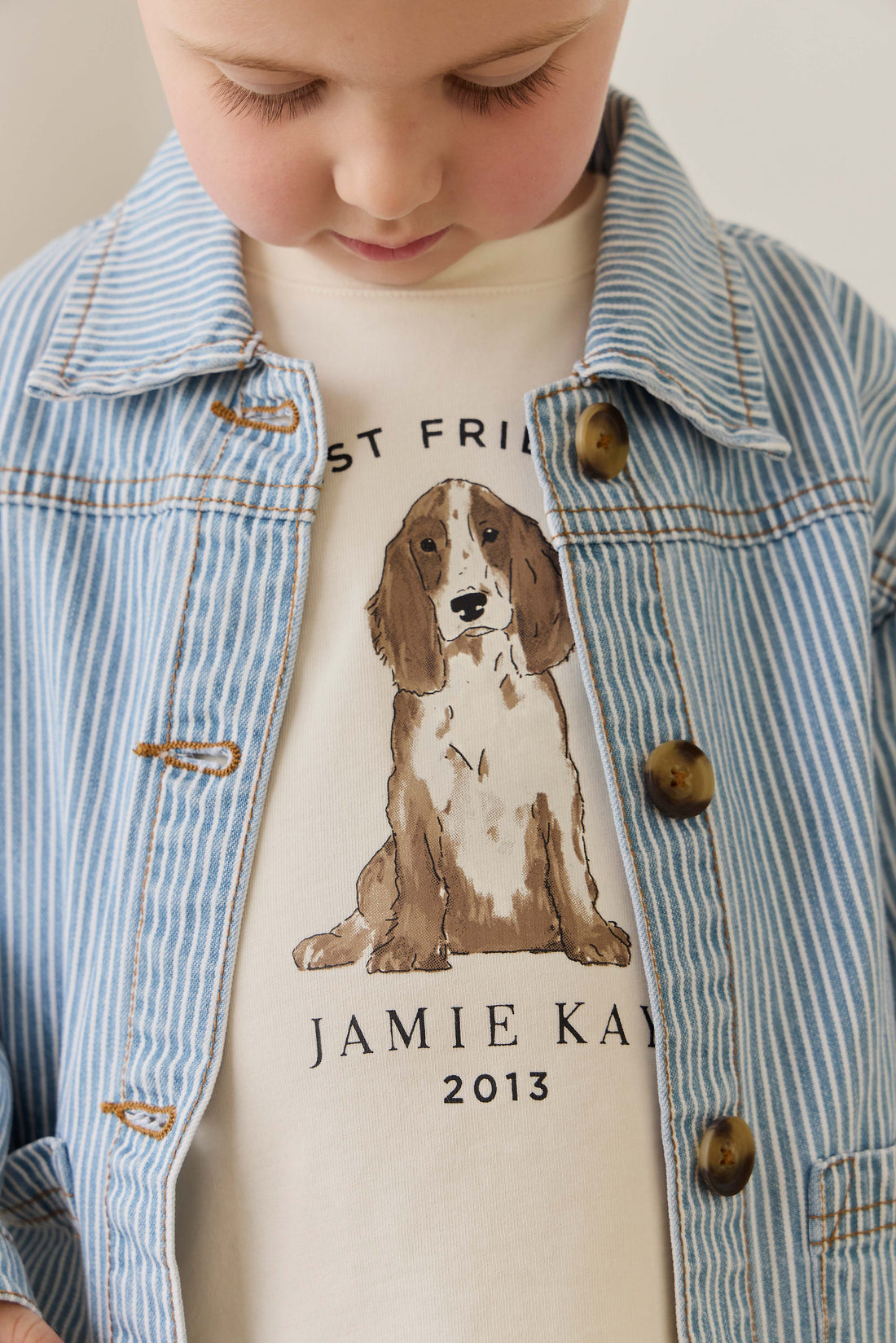 Axel Jacket - Holiday Stripe Childrens Jacket from Jamie Kay Australia