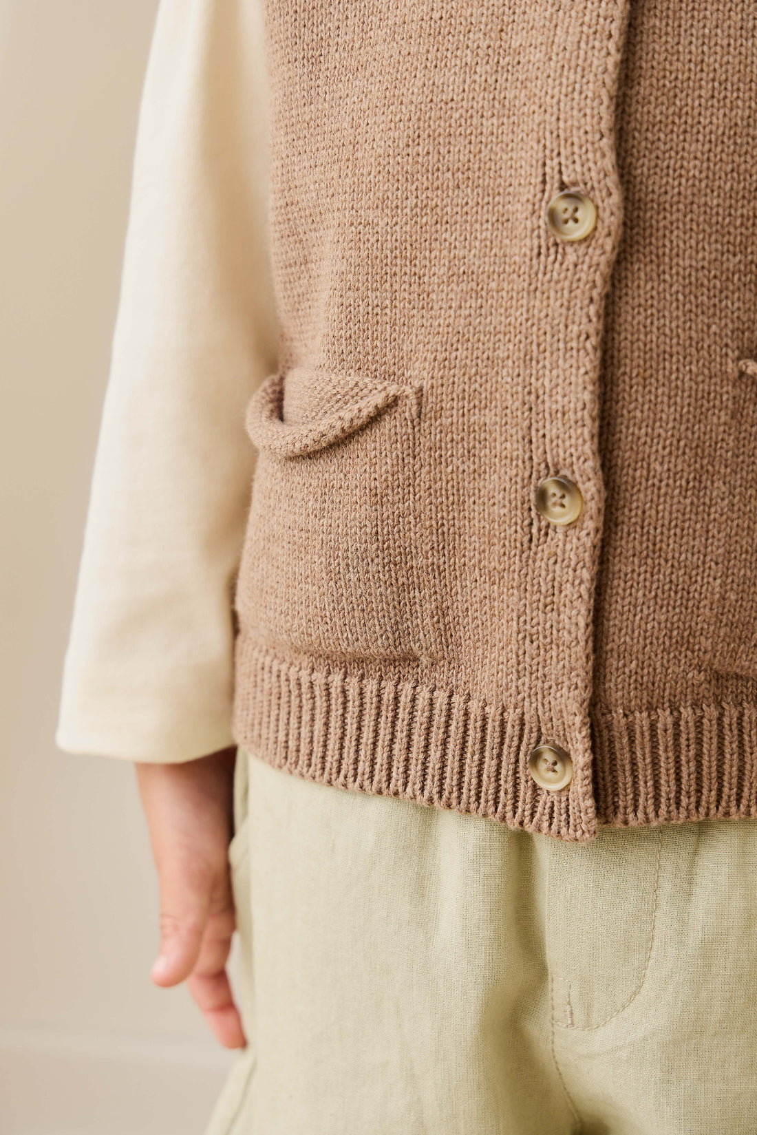 Flynn Vest - Doe Childrens Vest from Jamie Kay Australia