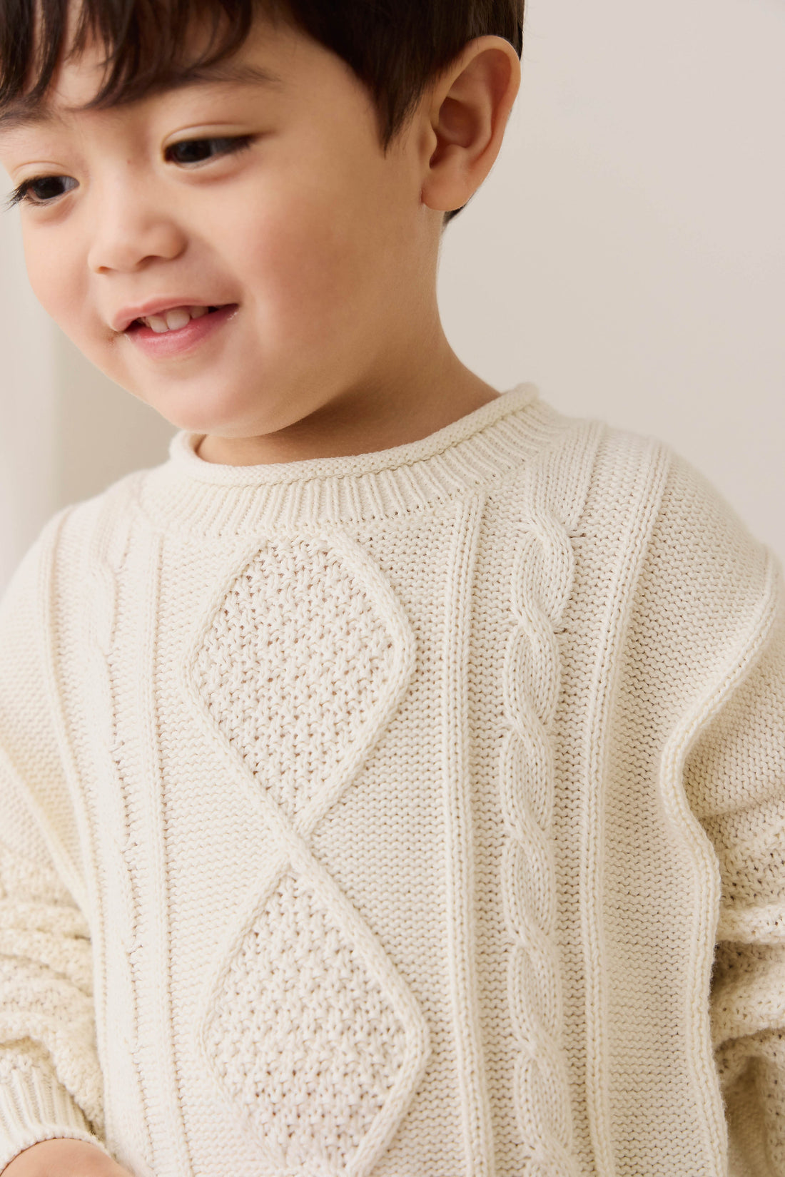 Sloan Jumper - Cloud Childrens Jumper from Jamie Kay Australia