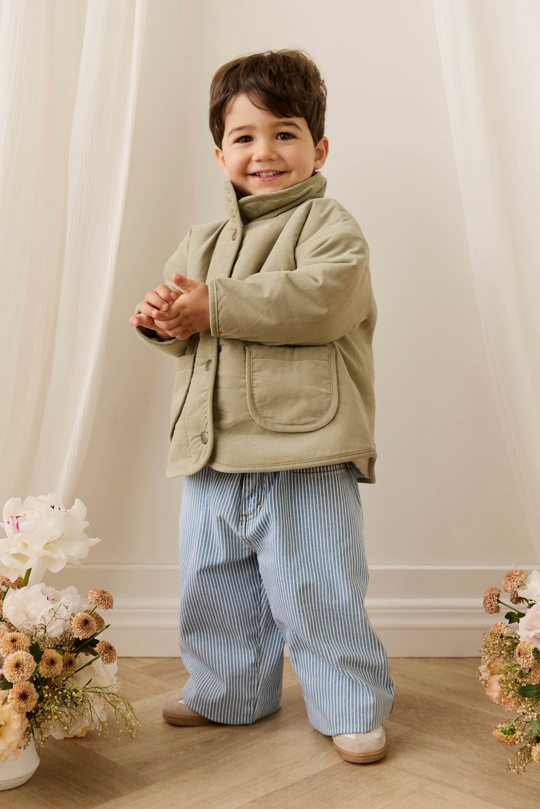 Roscoe Jacket - Lichen Childrens Jacket from Jamie Kay Australia