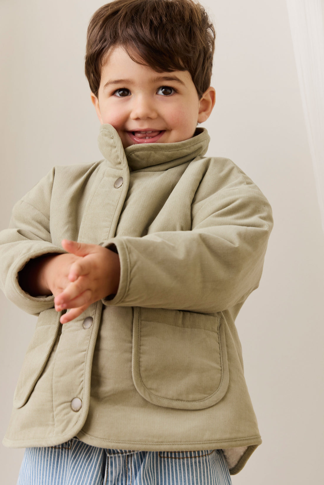Roscoe Jacket - Lichen Childrens Jacket from Jamie Kay Australia