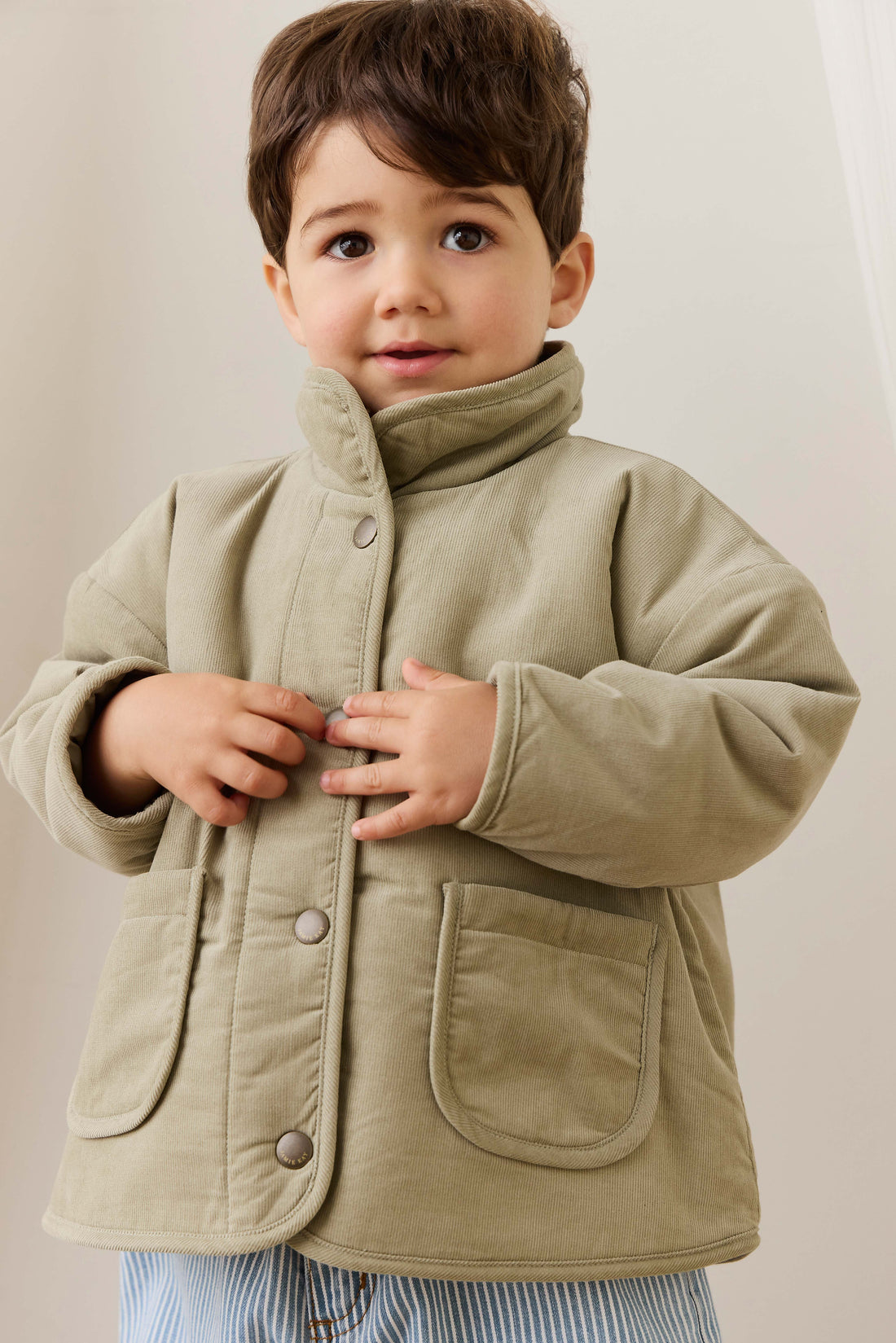 Roscoe Jacket - Lichen Childrens Jacket from Jamie Kay Australia
