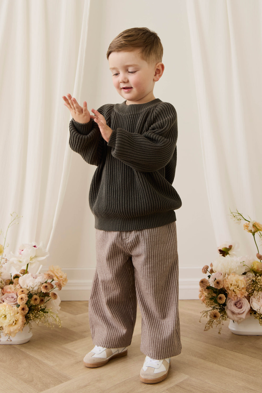 Cyrus Knit Jumper - Vine Childrens Jumper from Jamie Kay Australia