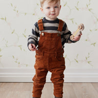 Jordie Cord Overall - Cinnamon Childrens Overall from Jamie Kay Australia