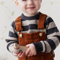 Jordie Cord Overall - Cinnamon Childrens Overall from Jamie Kay Australia