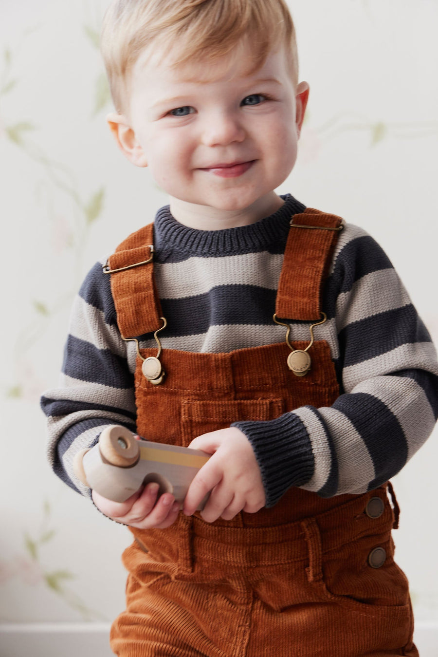 Jordie Cord Overall - Cinnamon Childrens Overall from Jamie Kay Australia