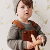 Jordie Cord Overall - Cinnamon Childrens Overall from Jamie Kay Australia