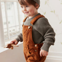 Jordie Cord Overall - Cinnamon Childrens Overall from Jamie Kay Australia