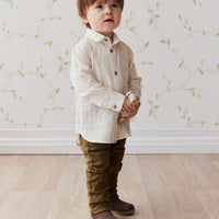 Austin Woven Pant - Dark Anise Childrens Pant from Jamie Kay Australia