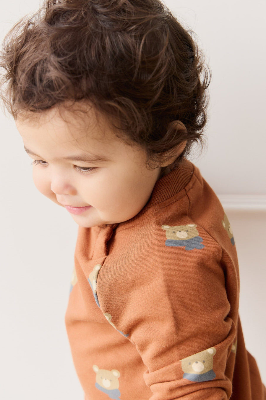 Organic Cotton Tao Sweatshirt - Cosy Bobbie Ginger Childrens Top from Jamie Kay Australia