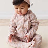 Organic Cotton Melanie Onepiece - Chloe Mauve Childrens Onepiece from Jamie Kay Australia