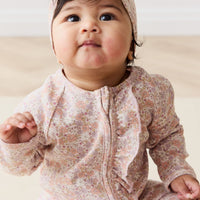 Organic Cotton Melanie Onepiece - Chloe Mauve Childrens Onepiece from Jamie Kay Australia