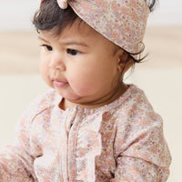 Organic Cotton Melanie Onepiece - Chloe Mauve Childrens Onepiece from Jamie Kay Australia