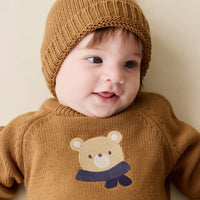 Theo Onepiece - Cosy Bobbie Autumn Bronze Childrens Onepiece from Jamie Kay Australia