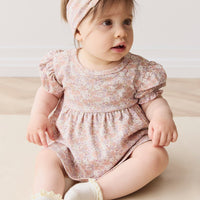 Organic Cotton Camille Top - Chloe Mauve Childrens Top from Jamie Kay Australia