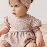 Organic Cotton Camille Top - Chloe Mauve Childrens Top from Jamie Kay Australia