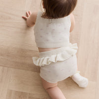 Celine Top - Whisper White Little Love Childrens Top from Jamie Kay Australia