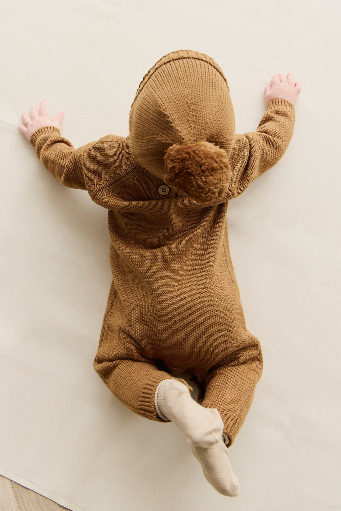 Theo Onepiece - Cosy Bobbie Autumn Bronze Childrens Onepiece from Jamie Kay Australia