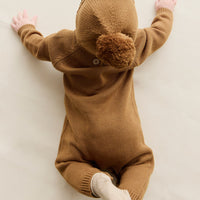 Theo Onepiece - Cosy Bobbie Autumn Bronze Childrens Onepiece from Jamie Kay Australia