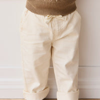 Romeo Twill Pant - Cassava Childrens Pant from Jamie Kay Australia