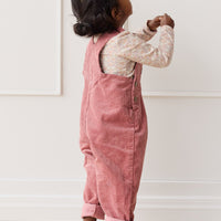 Organic Cotton Long Sleeve Top - Chloe Mauve Childrens Dress from Jamie Kay Australia