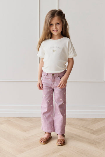 Blair Pant - Petite Heart Melody Childrens Pant from Jamie Kay Australia