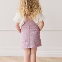 Overall Dress - Petite Heart Melody Childrens Overall from Jamie Kay Australia