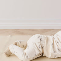 Organic Cotton Morgan Track Pant - Avion Oat Childrens Pant from Jamie Kay Australia