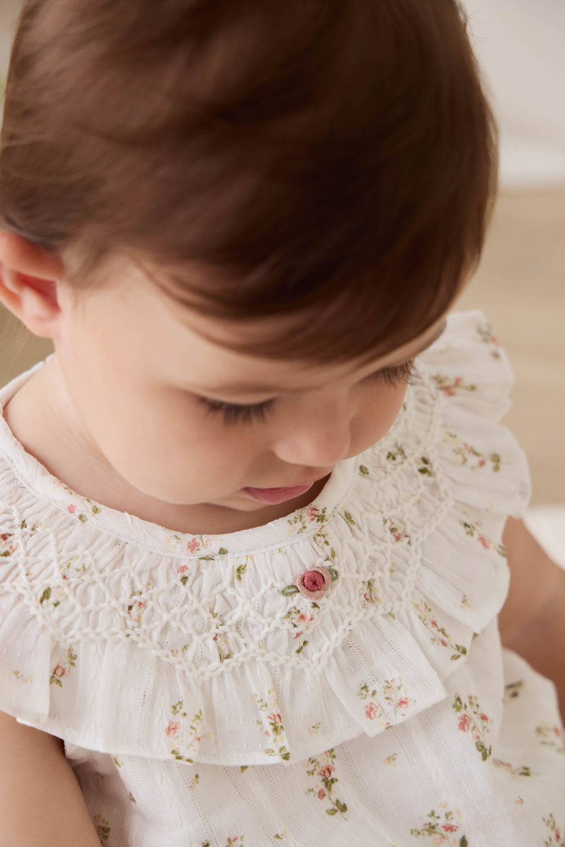 Organic Cotton Saylor Top - Josepha Egret Childrens Top from Jamie Kay Australia