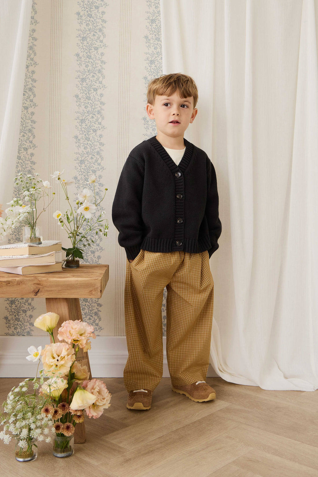 Soren Knit Cardigan - Moonless Childrens Cardigan from Jamie Kay Australia