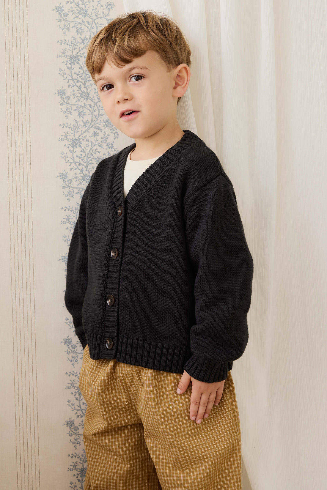 Soren Knit Cardigan - Moonless Childrens Cardigan from Jamie Kay Australia