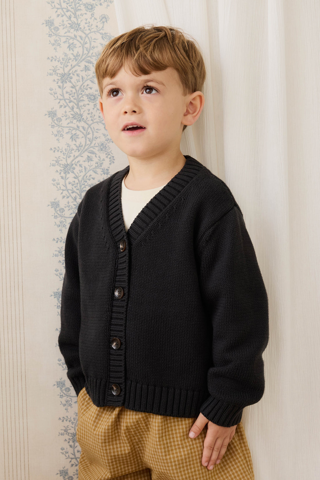 Soren Knit Cardigan - Moonless Childrens Cardigan from Jamie Kay Australia