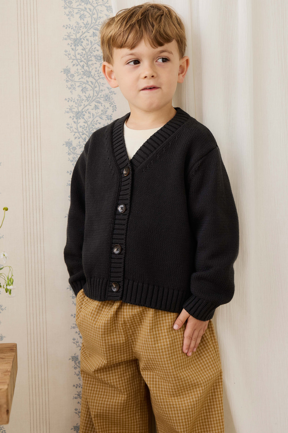 Soren Knit Cardigan - Moonless Childrens Cardigan from Jamie Kay Australia