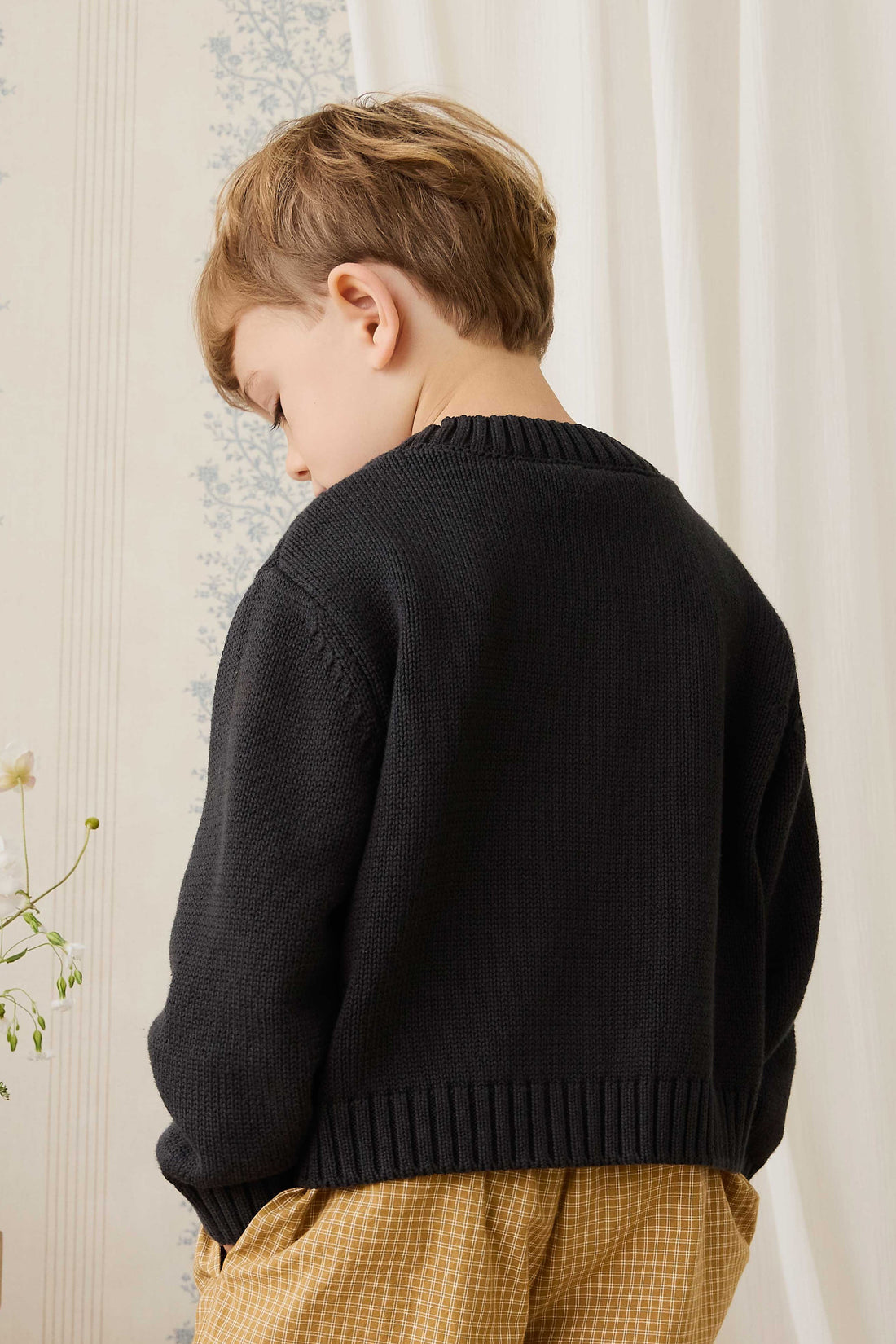 Soren Knit Cardigan - Moonless Childrens Cardigan from Jamie Kay Australia