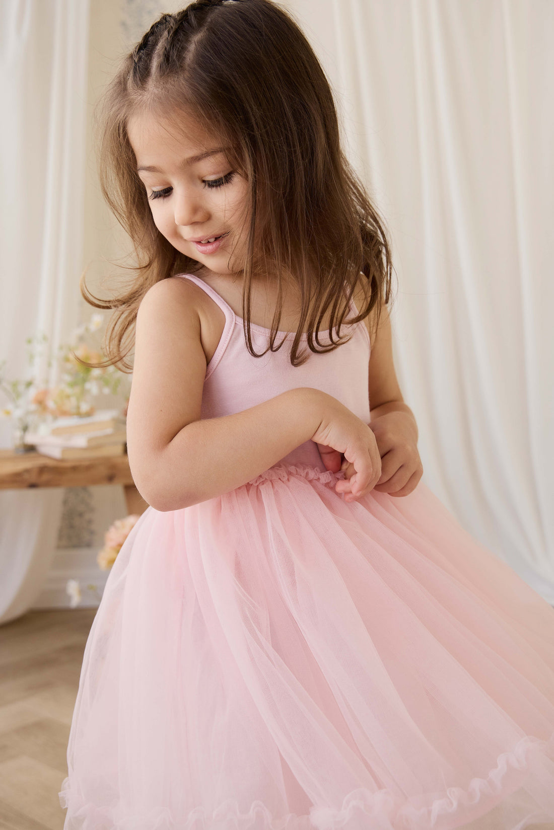 Malani Tulle Dress - Frosting Childrens Dress from Jamie Kay Australia