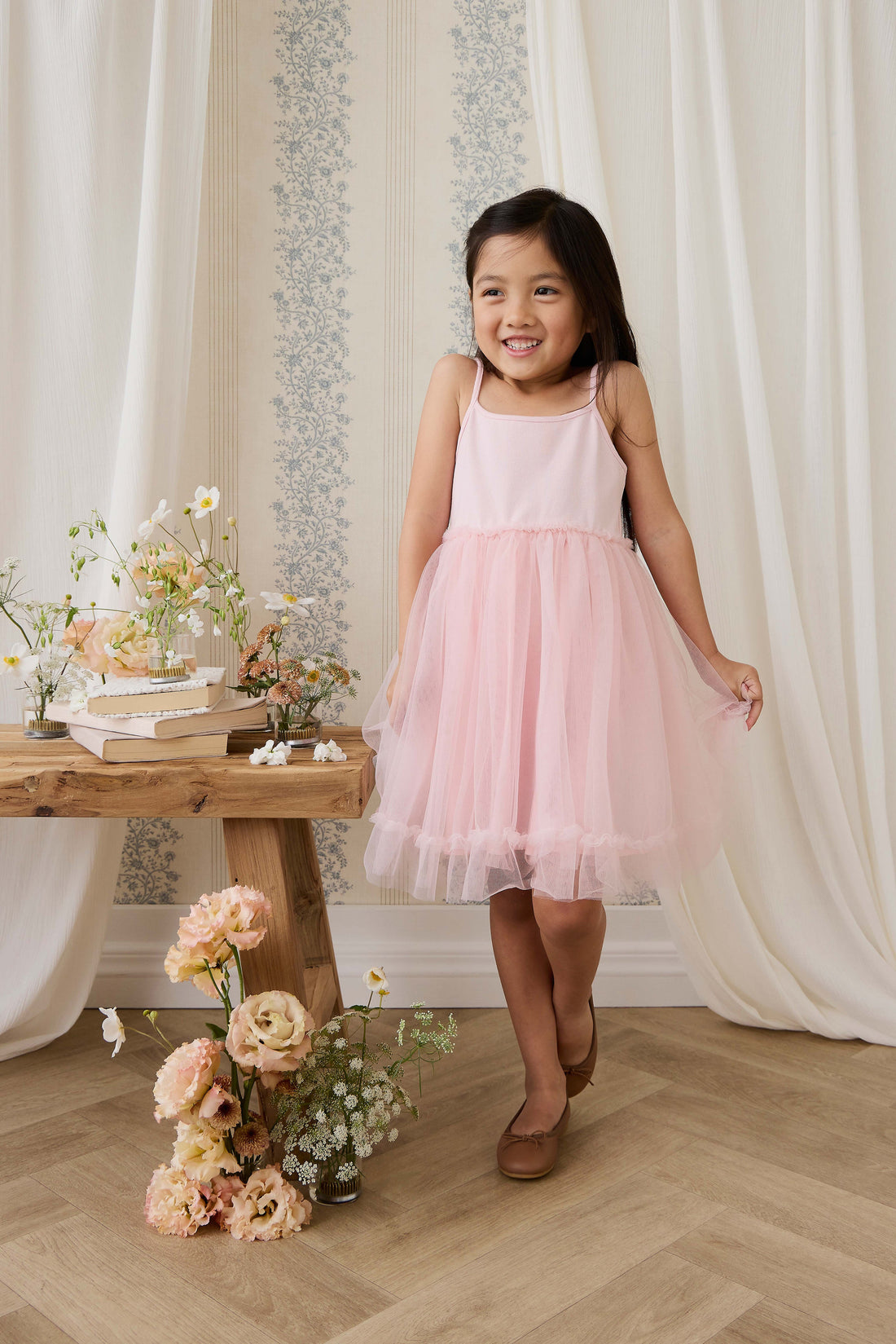 Malani Tulle Dress - Frosting Childrens Dress from Jamie Kay Australia