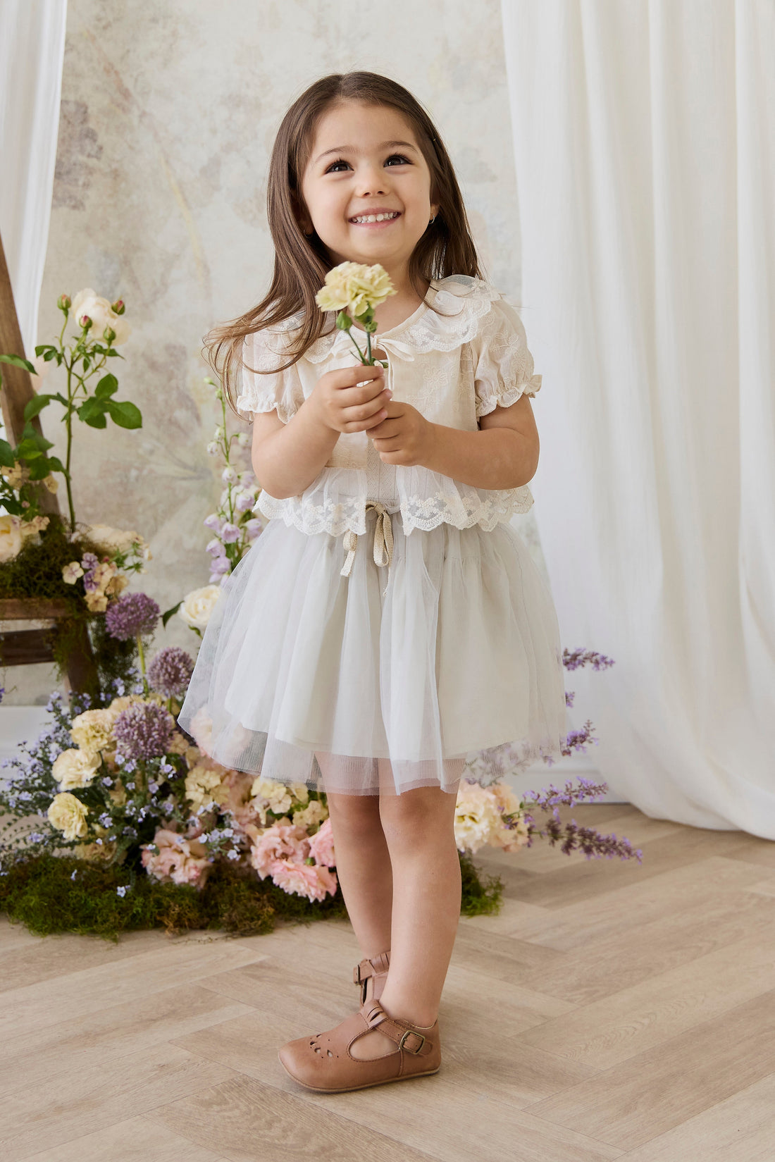 Lucille Skirt - Sea Childrens Skirt from Jamie Kay Australia