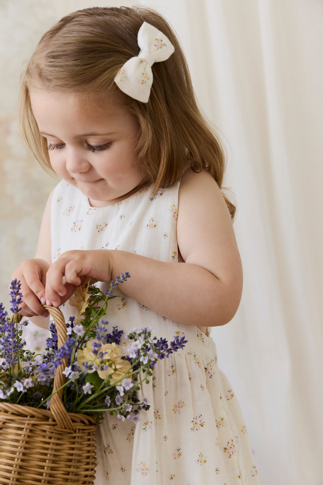 Organic Cotton Muslin Marceline Jumpsuit - Ayla Whisper Childrens Jumpsuit from Jamie Kay Australia