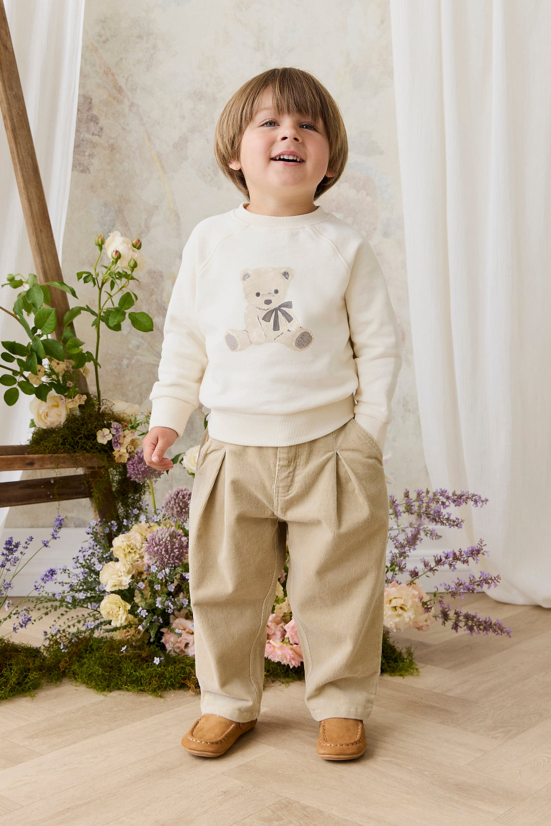 Payson Pant - Biscuit Childrens Pant from Jamie Kay Australia