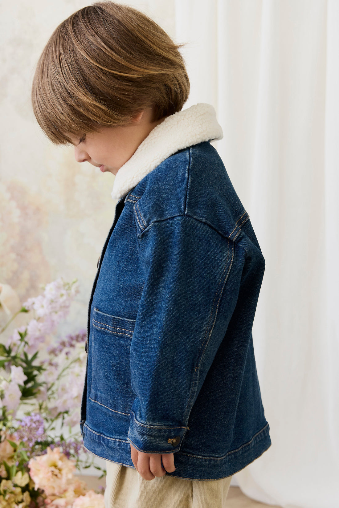 Dallas Denim Jacket - Classic Denim Childrens Jacket from Jamie Kay Australia