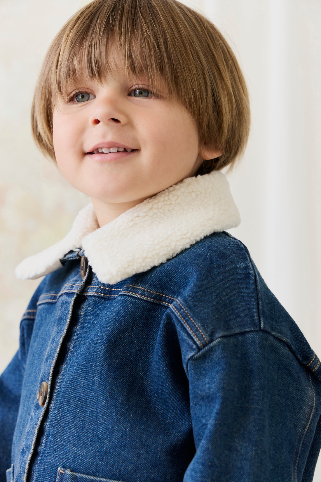 Dallas Denim Jacket - Classic Denim Childrens Jacket from Jamie Kay Australia