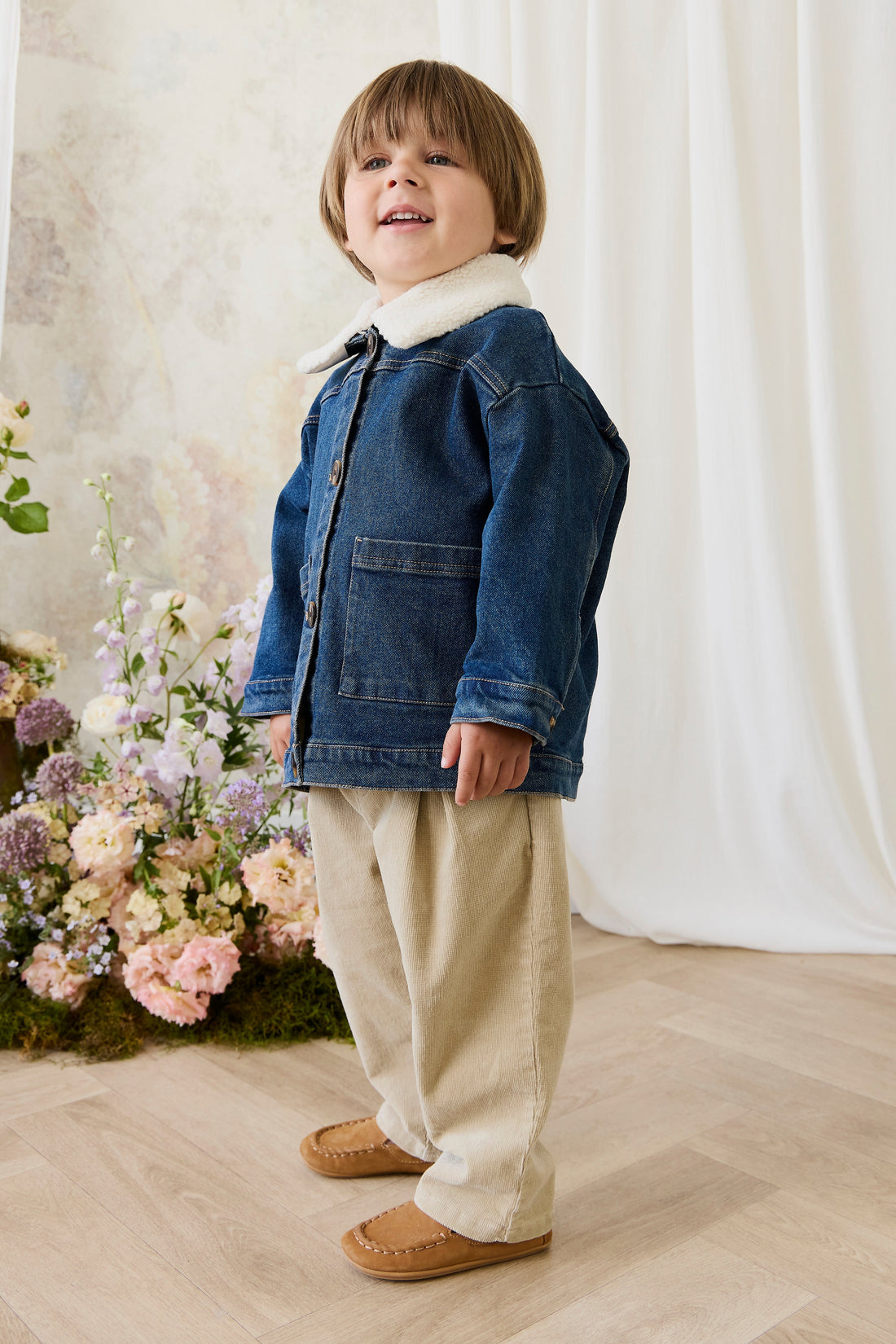 Dallas Denim Jacket - Classic Denim Childrens Jacket from Jamie Kay Australia