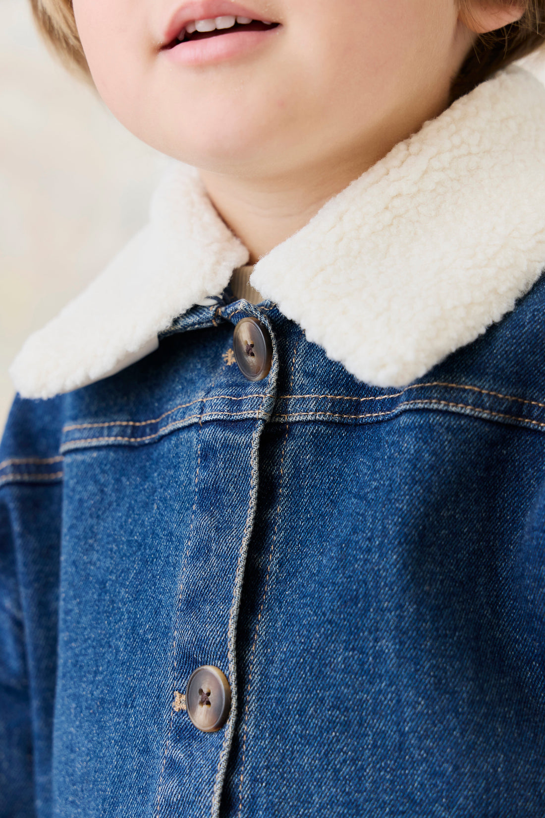 Dallas Denim Jacket - Classic Denim Childrens Jacket from Jamie Kay Australia