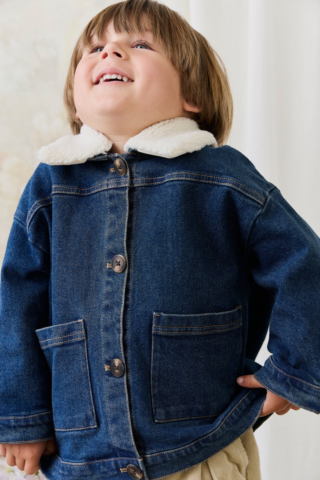 Dallas Denim Jacket - Classic Denim Childrens Jacket from Jamie Kay Australia