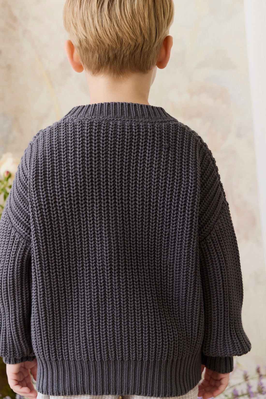 River Cardigan - Stormy Childrens Cardigan from Jamie Kay Australia