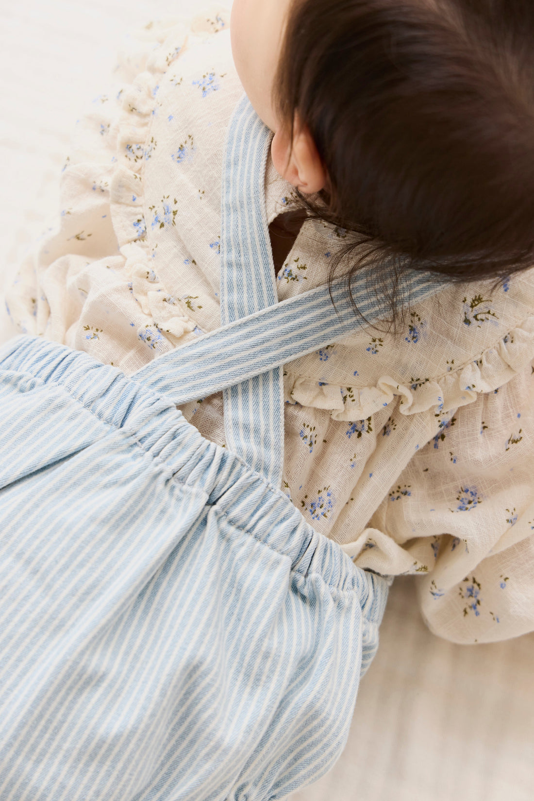 Denver Playsuit - Sunday Stripe Childrens Playsuit from Jamie Kay Australia